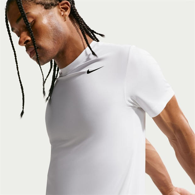 White - Nike - Men's Flex Short Sleeve Performance Gym Top