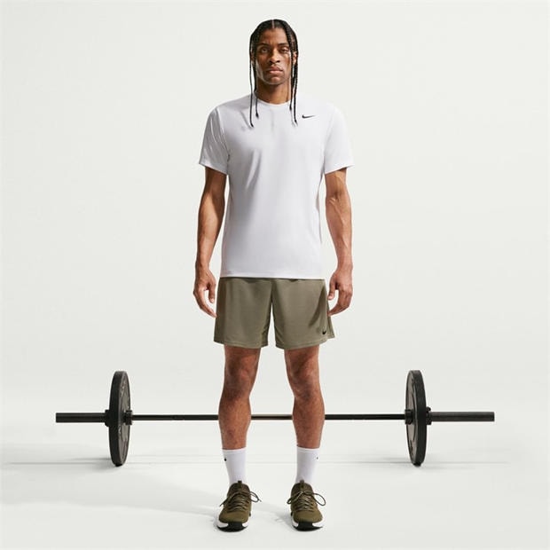 White - Nike - Men's Flex Short Sleeve Performance Gym Top