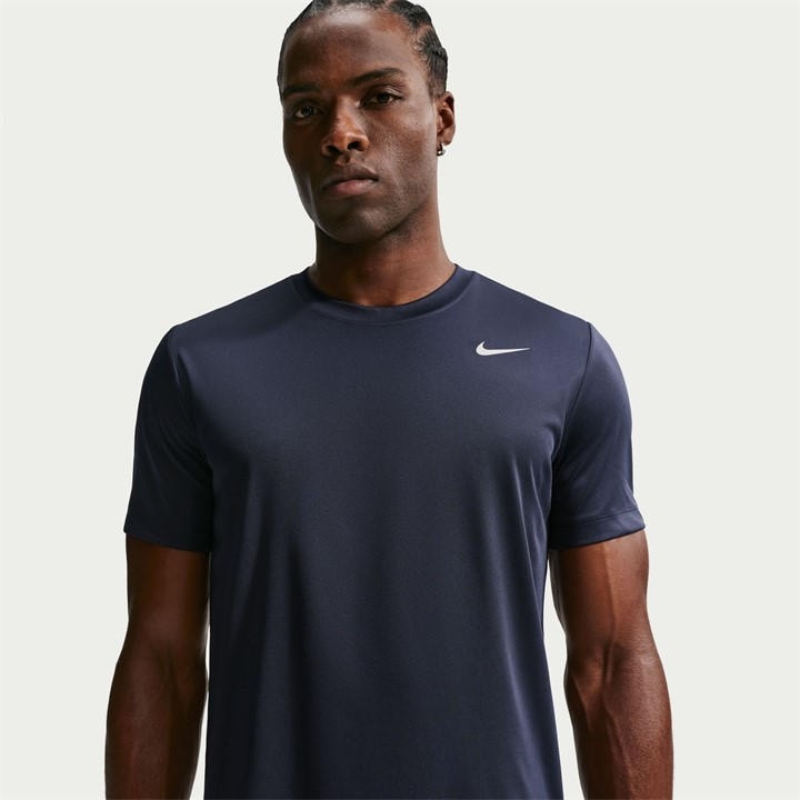 Nike Men's Blue Flex Short Sleeve Performance Gym Top in Size M, Sports Direct