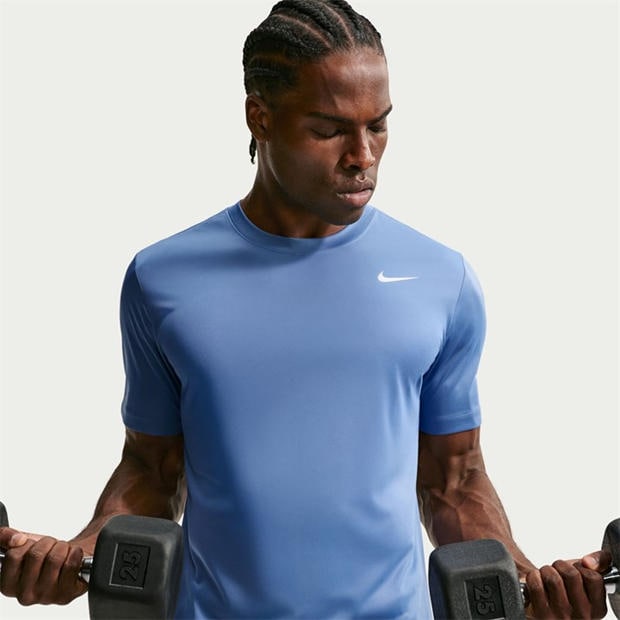 Indigo Storm - Nike - Men's Flex Short Sleeve Performance Gym Top
