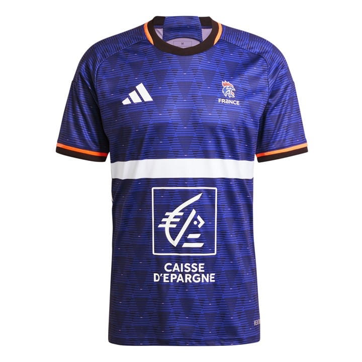 Adidas Men's Blue Team F Hb Jsy Gym Top in Size XS, Sports Direct