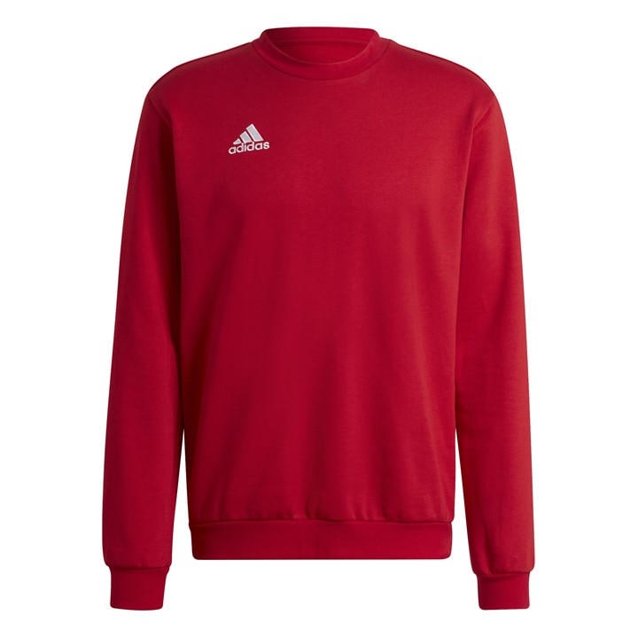 Adidas Men' Red Crew Sweatshirt in Size S, Sports Direct