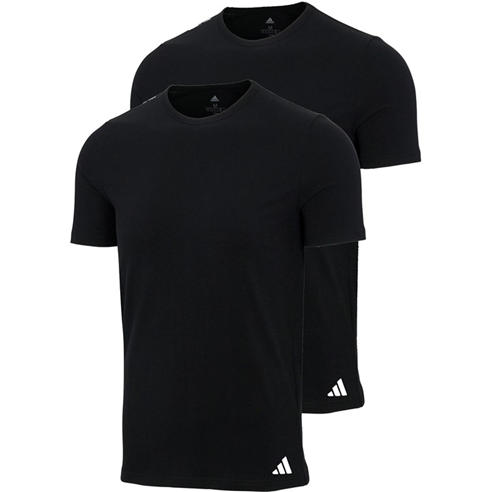 adidas - Mens Short Sleeve Performance 2 Pack Gym Top