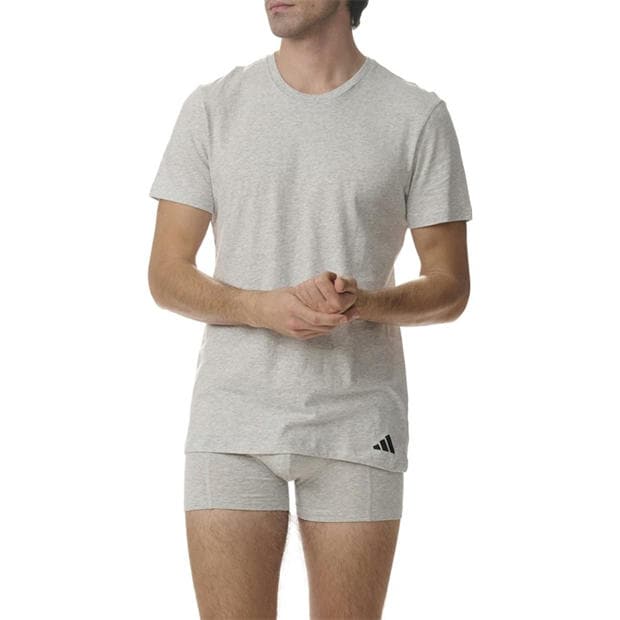 Assorted - adidas - Mens Short Sleeve Performance 3 Pack Gym Top