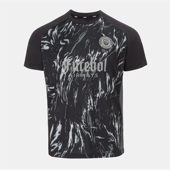 Sondico Men's Black Team Jersey in Size 2XL, Sports Direct