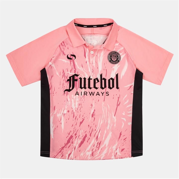 Sondico Boys Pink Team Polo  in Size 11 - 12 Years, Sports Direct