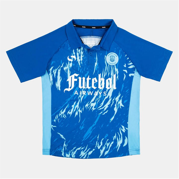 Sondico Boys Blue Team Polo  in Size 11 - 12 Years, Sports Direct