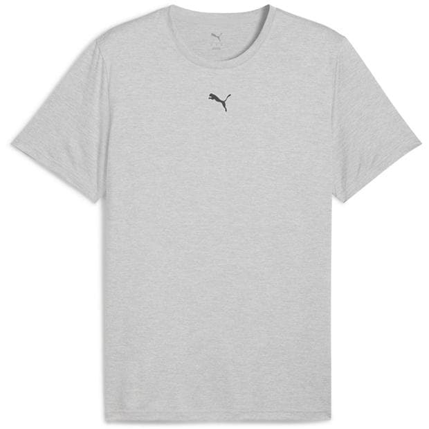 Grey - Puma - Men's TAD Short Sleeve Performance Gym Top