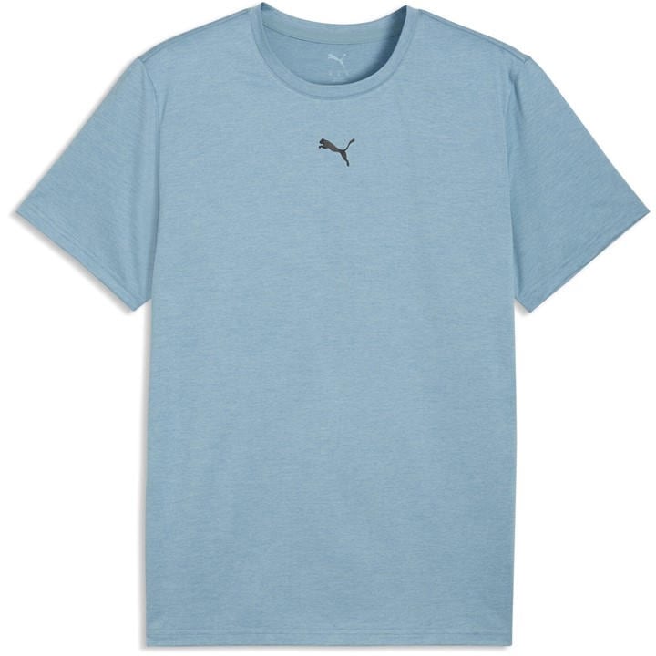Puma Men's Blue Tad Short Sleeve Performance Gym Top in Size XL, Sports Direct