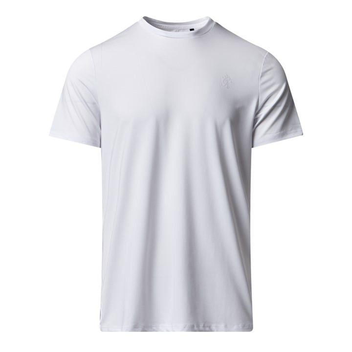 Gym King Men's White Victory Performance Poly Tee in Size M, Sports Direct