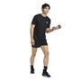 Black - adidas - Men's Short Sleeve Performance Gym Top