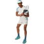 Cream/Saba Blue - Asics - Men's Short Sleeve Performance T-Shirt
