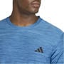 Dusky Petrol - adidas - Men's Short Sleeve Performance Gym Top
