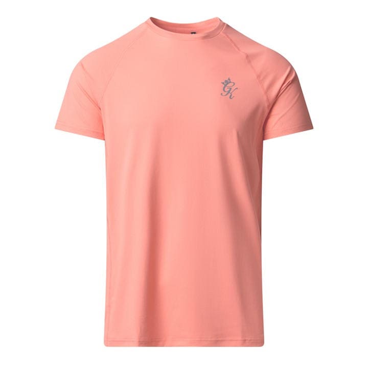 Gym King Men's Energy Short-Sleeve Crew-Neck Muscle-Fit T-Shirt - Dusty Coral - Large - Image 3