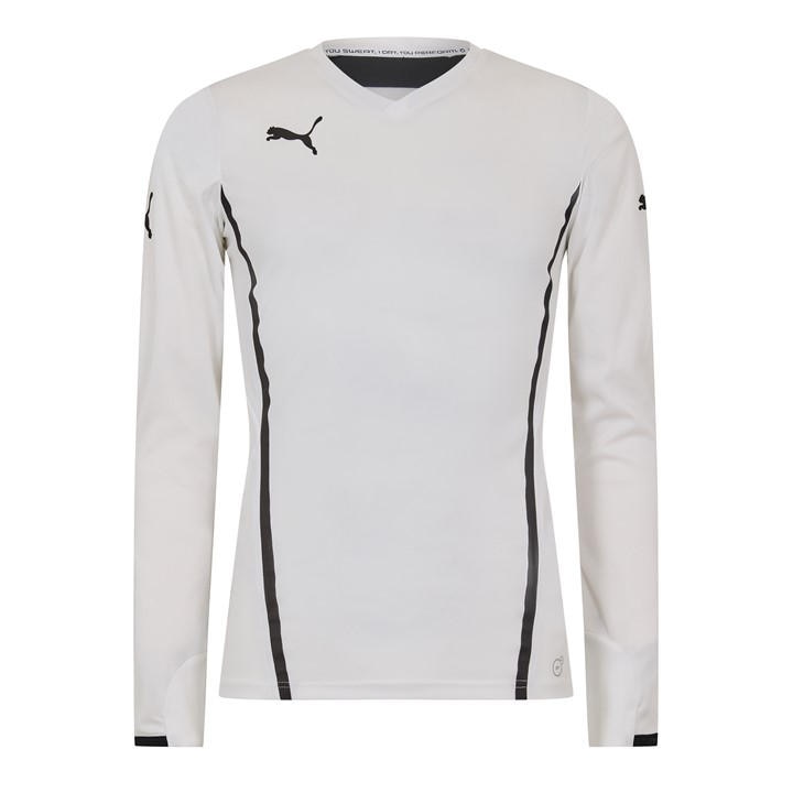 Puma Men's White (13) King Ls Shirt in Size 2XL, Sports Direct