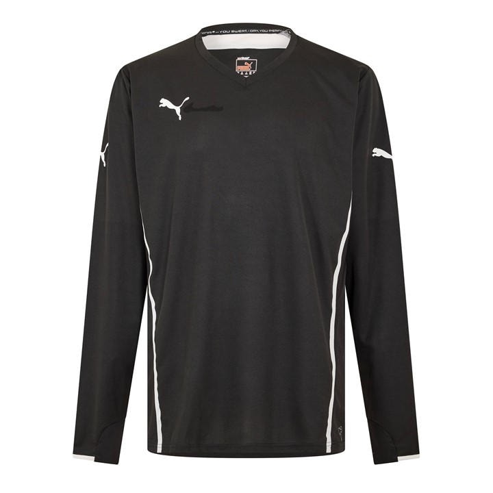 Puma Men's Black (13) King Ls Shirt in Size 2XL, Sports Direct