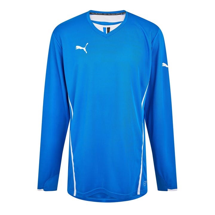 Puma Men's Blue (13) King Ls Shirt in Size 2XL, Sports Direct