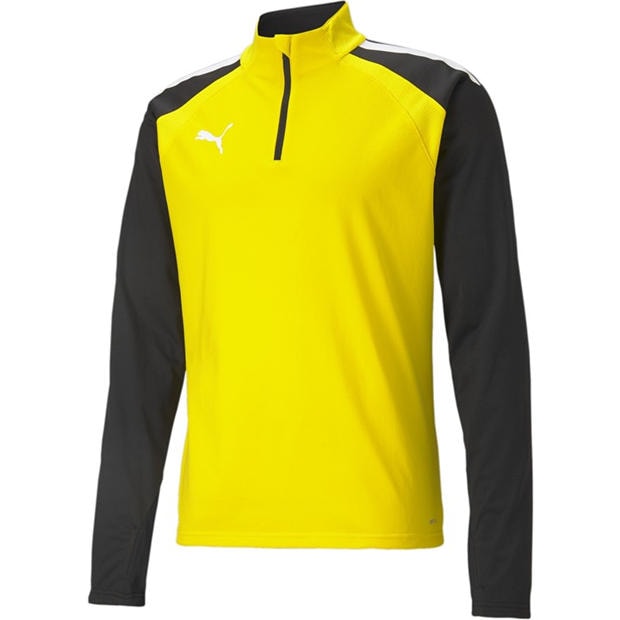 Yellow/Black - Puma - Zip Top Mens