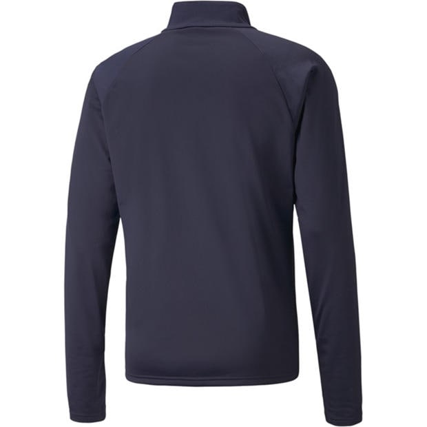 Navy/White - Puma - Zip Top Mens