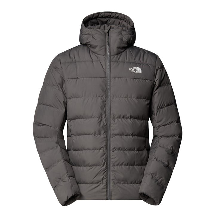 The North Face Men's Grey Tnf Aconagua Iii Hooded Jacket - Extra Large