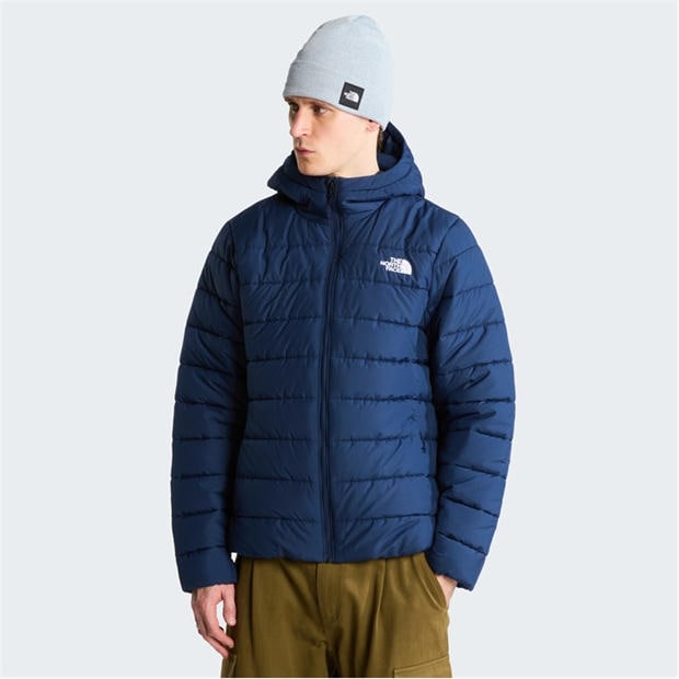Summit Navy - The North Face - Mens Aconagua III Cotton Oversized Fit Down Jacket