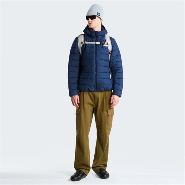 Summit Navy - The North Face - Mens Aconagua III Cotton Oversized Fit Down Jacket