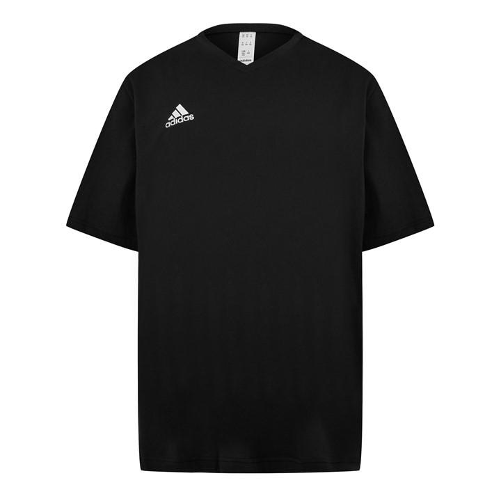 Adidas Men's Black Ent22 T-Shirt in Size XS, Sports Direct
