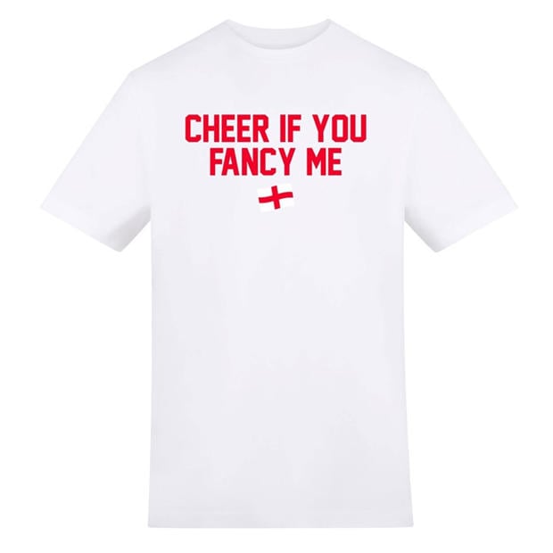 Fancy - AWD - Printed Womens England World Cup Fan Tee