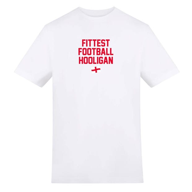 Fittest - AWD - Printed Womens England World Cup Fan Tee