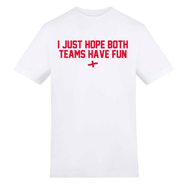 Have Fun - AWD - Printed Womens England World Cup Fan Tee