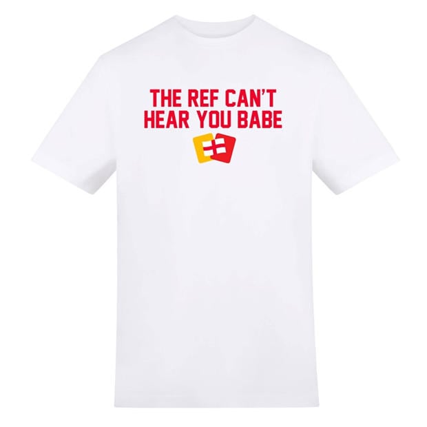 Cant Hear You - AWD - Printed Womens England World Cup Fan Tee