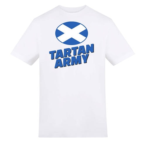 AWD - Adults Printed Scotland Fan Tee