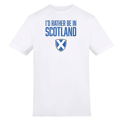 AWD - Adults Printed Scotland Fan Tee