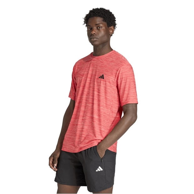 Red - adidas - Train Essentials Stretch Training T-Shirt Mens