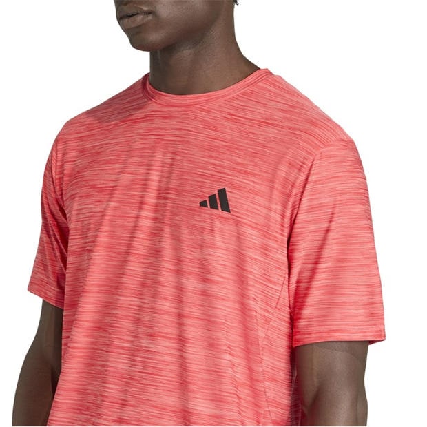 Red - adidas - Train Essentials Stretch Training T-Shirt Mens