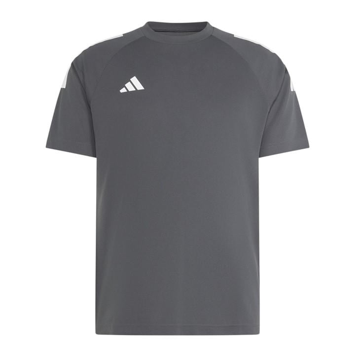 Adidas Men's Grey Classic 3 Stripe Sereno T-Shirt in Size XL, Sports Direct