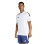 White/Black - adidas - Classic 3 Stripe Sereno T-Shirt Mens