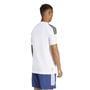 White/Black - adidas - Classic 3 Stripe Sereno T-Shirt Mens