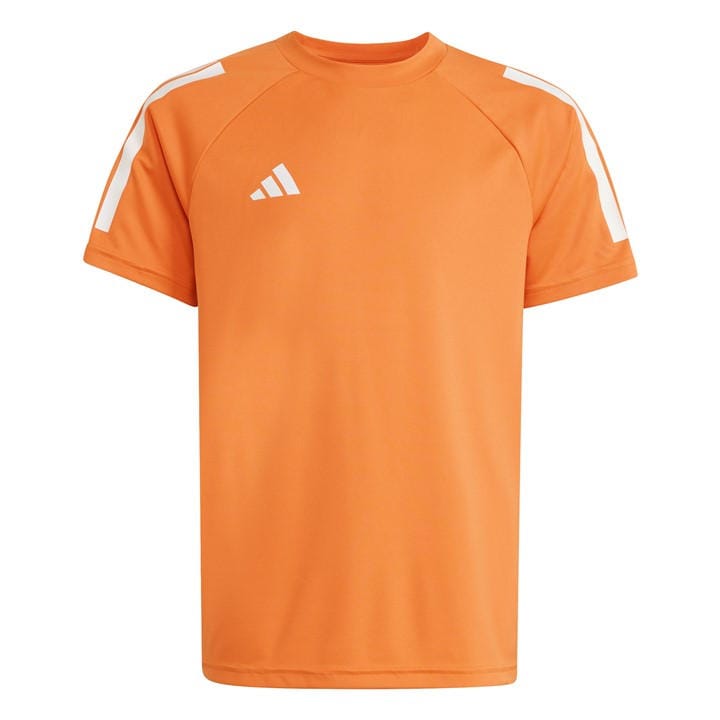 Adidas Boys Orange Sereno Training Top  in Size 11 - 12 Years, Sports Direct