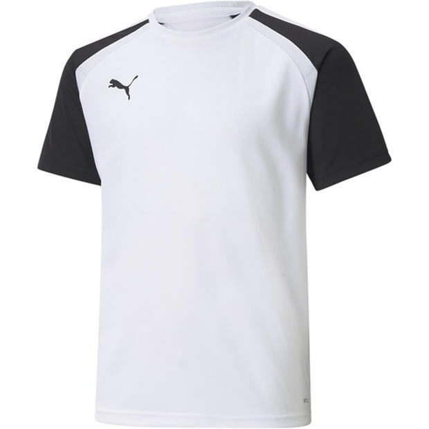 White-Black - Puma - Puma Teampacer Jersey Jr T-Shirt Unisex Kids
