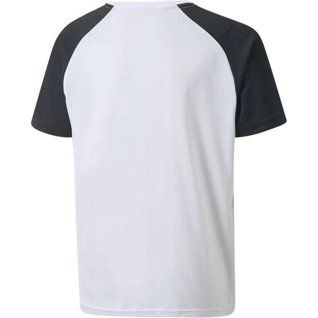 White-Black - Puma - Puma Teampacer Jersey Jr T-Shirt Unisex Kids