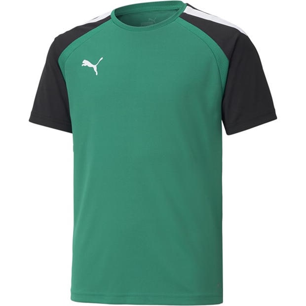PGreen-Blk-Wht - Puma - Puma Teampacer Jersey Jr T-Shirt Unisex Kids