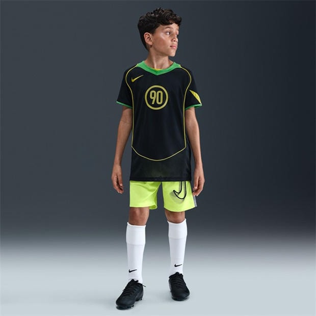 Black/Green - Nike - Kids' T90 Energy Short Sleeve T-Shirt