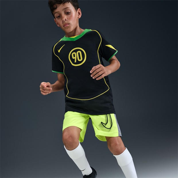 Black/Green - Nike - Kids' T90 Energy Short Sleeve T-Shirt