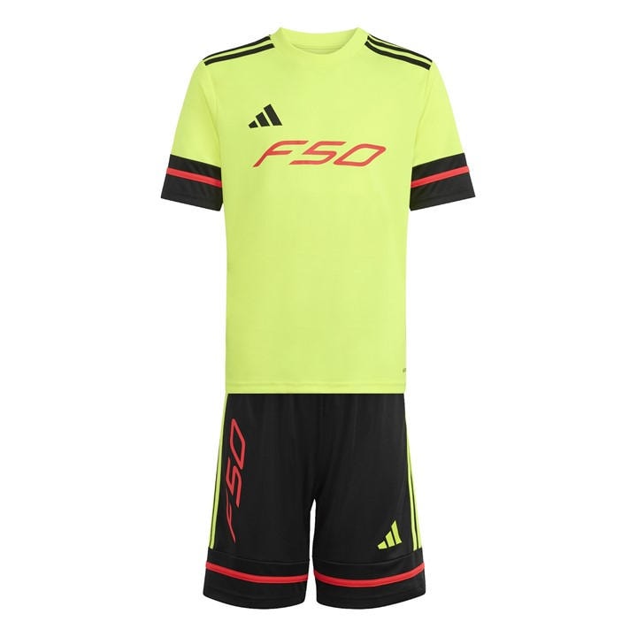 Adidas  Kids Yellow F50 Jersey Kids in Size 9 - 10 Years, Sports Direct