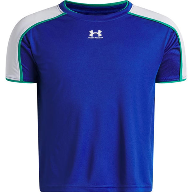 Royal / White - Under Armour - Kids' Short Sleeve Performance T-Shirt