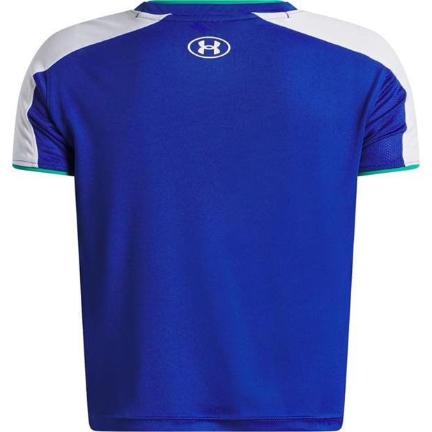 Royal / White - Under Armour - Kids' Short Sleeve Performance T-Shirt