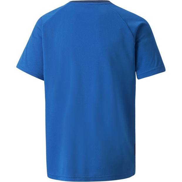 BlLm-Limgs-Wht - Puma - Puma Teamvision Jersey Jr T-Shirt Unisex Kids