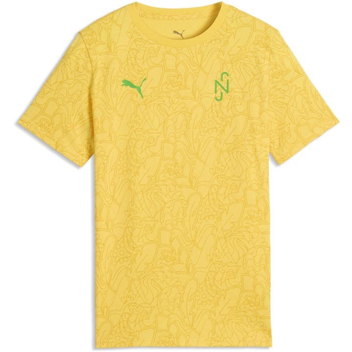 Puma Boys Yellow Kids' Short Sleeve Performance T-Shirt in Size 11 - 12 Years, Sports Direct