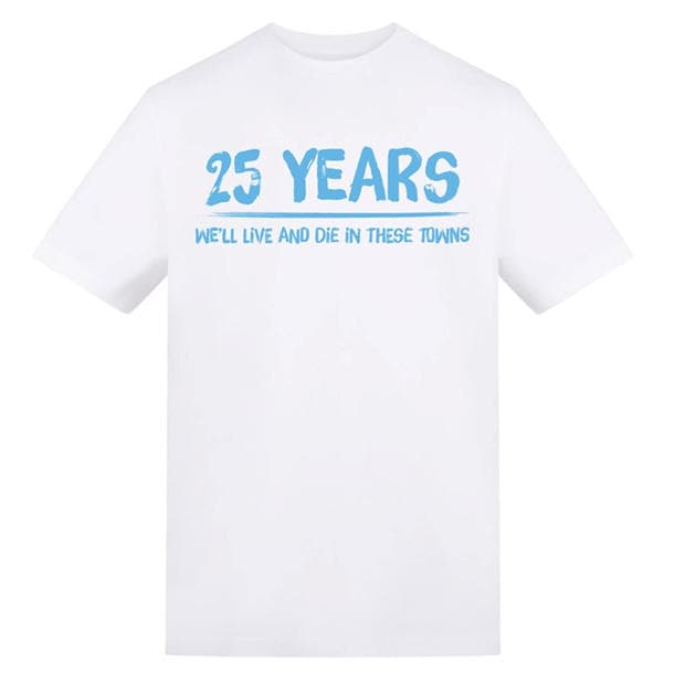 25 Years - AWD - Printed Adults Coventry FC Football Fan T-Shirt